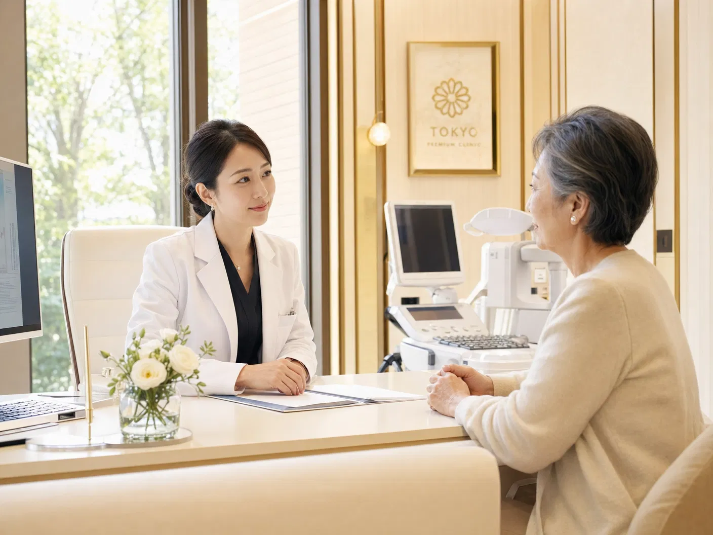 診察の様子